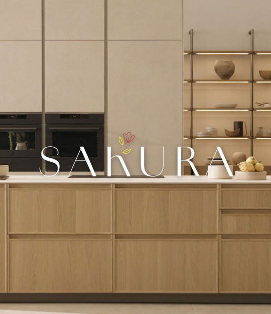 SAKURA: la nuova essenza del design contemporaneo creato da Veneta Cucine