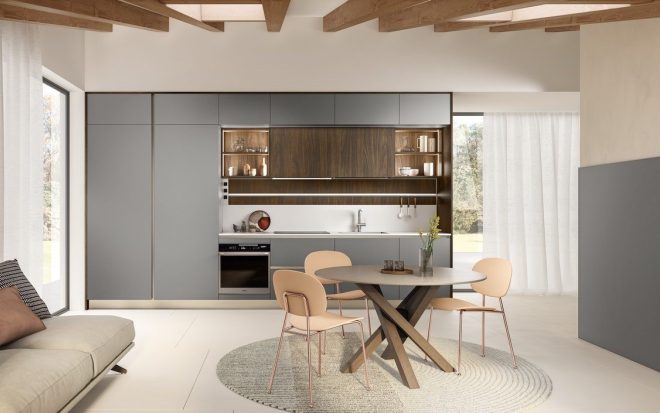 La cuisine linéaire est l’une des configurations les plus appréciées pour ses avantages esthétiques et fonctionnels. Découvrez pour quels espaces elle est la plus adaptée et quelles sont ses caractéristiques !