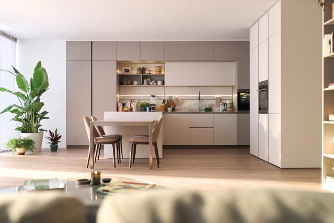 La cuisine avec péninsule centrale, dite aussi cuisine en T, est un choix très intéressant pour le design et ses caractéristiques. Voilà quelques conseils pour comprendre si ce choix vous correspond !