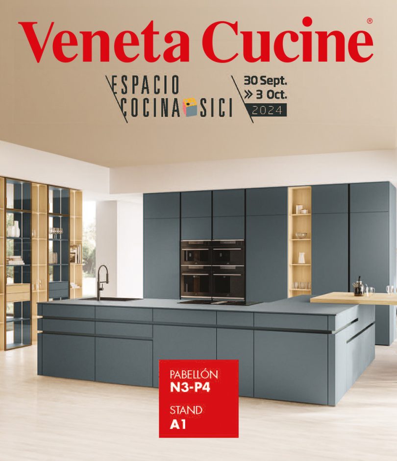Veneta Cucine at the Espacio Cocina 2024 fair in Valencia