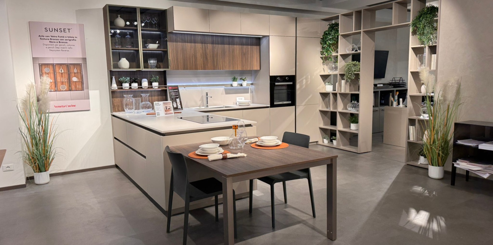 VENETA CUCINE - LOUNGE VETRO - Image