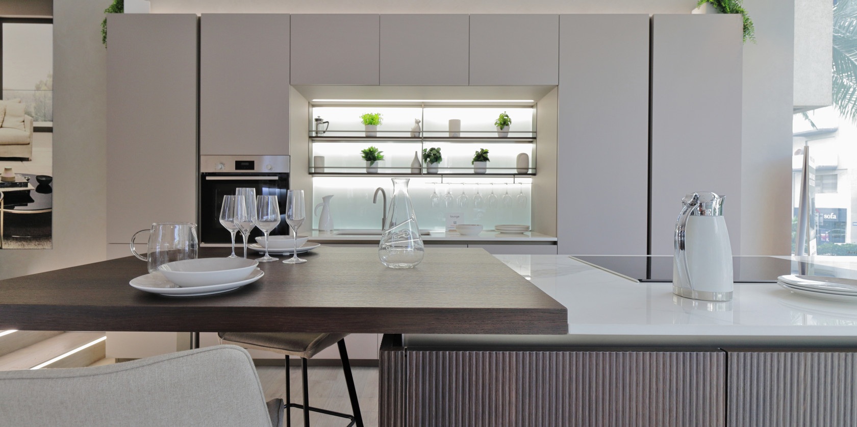 LOUNGE SOFT + LEGNO CANNETE' - Image