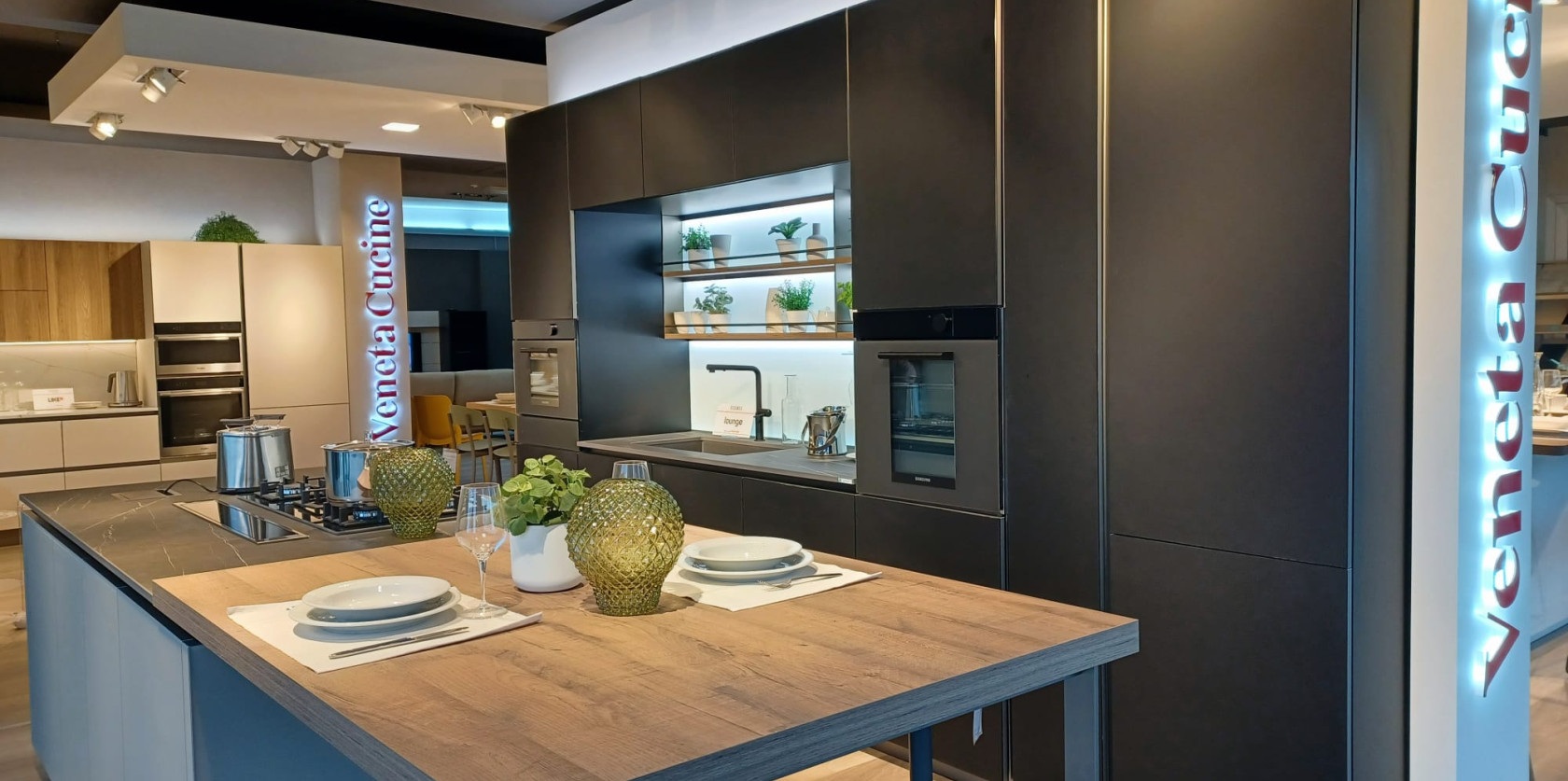 Mod. Lounge vetro - nero opaco - Image