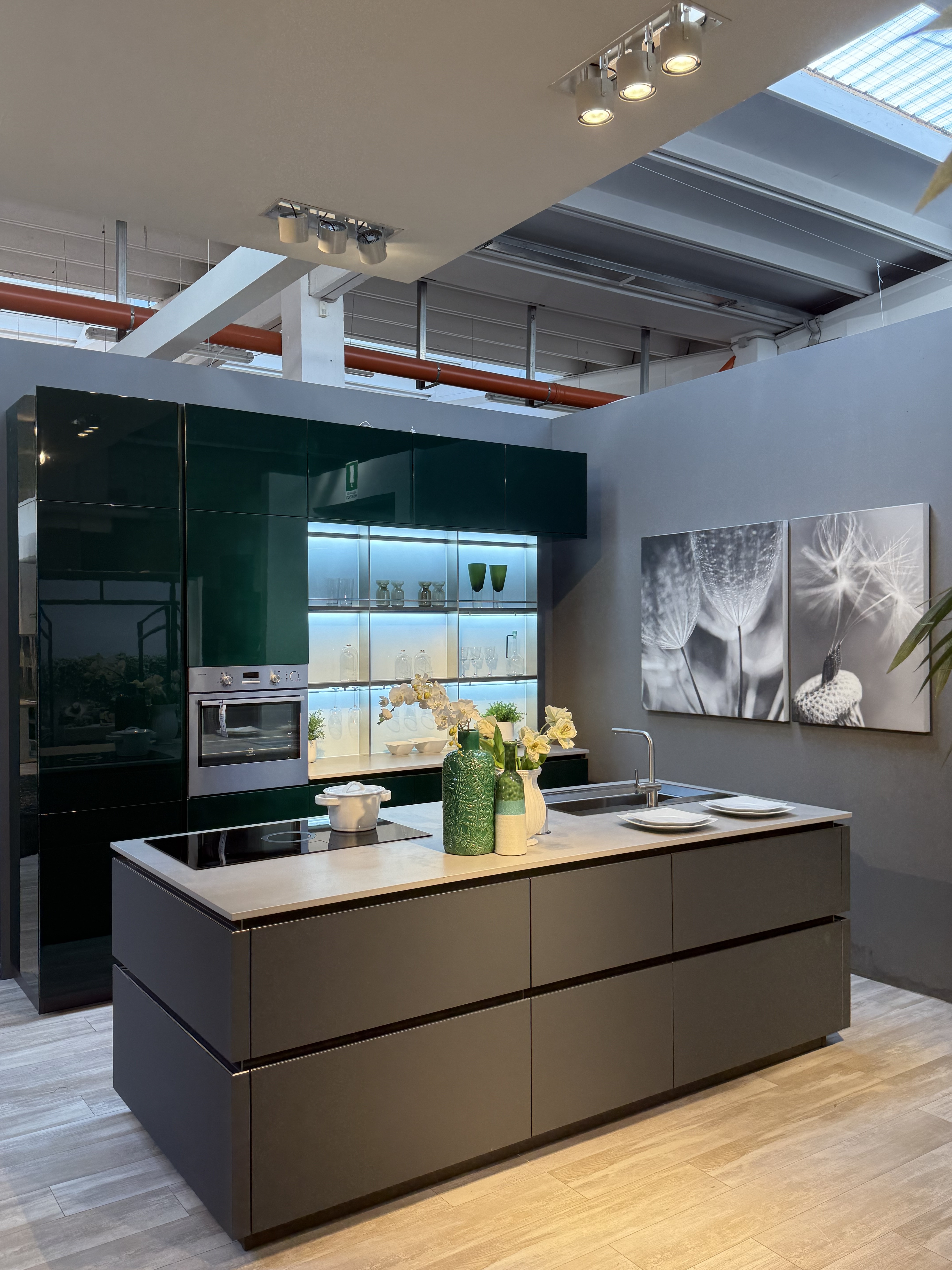 Cucina Lounge con isola prezzo affare - Image