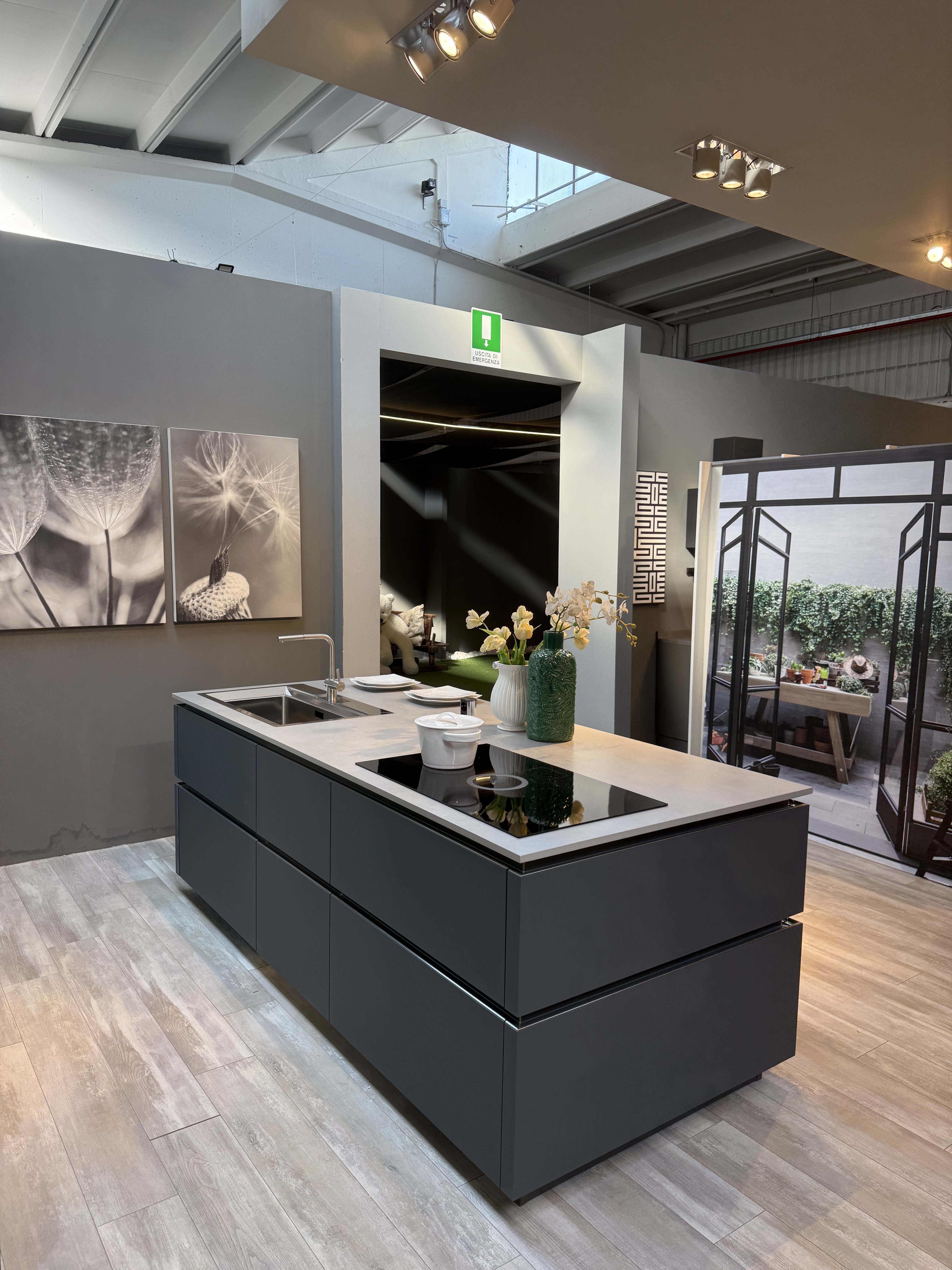 Cucina Lounge con isola prezzo affare - Image