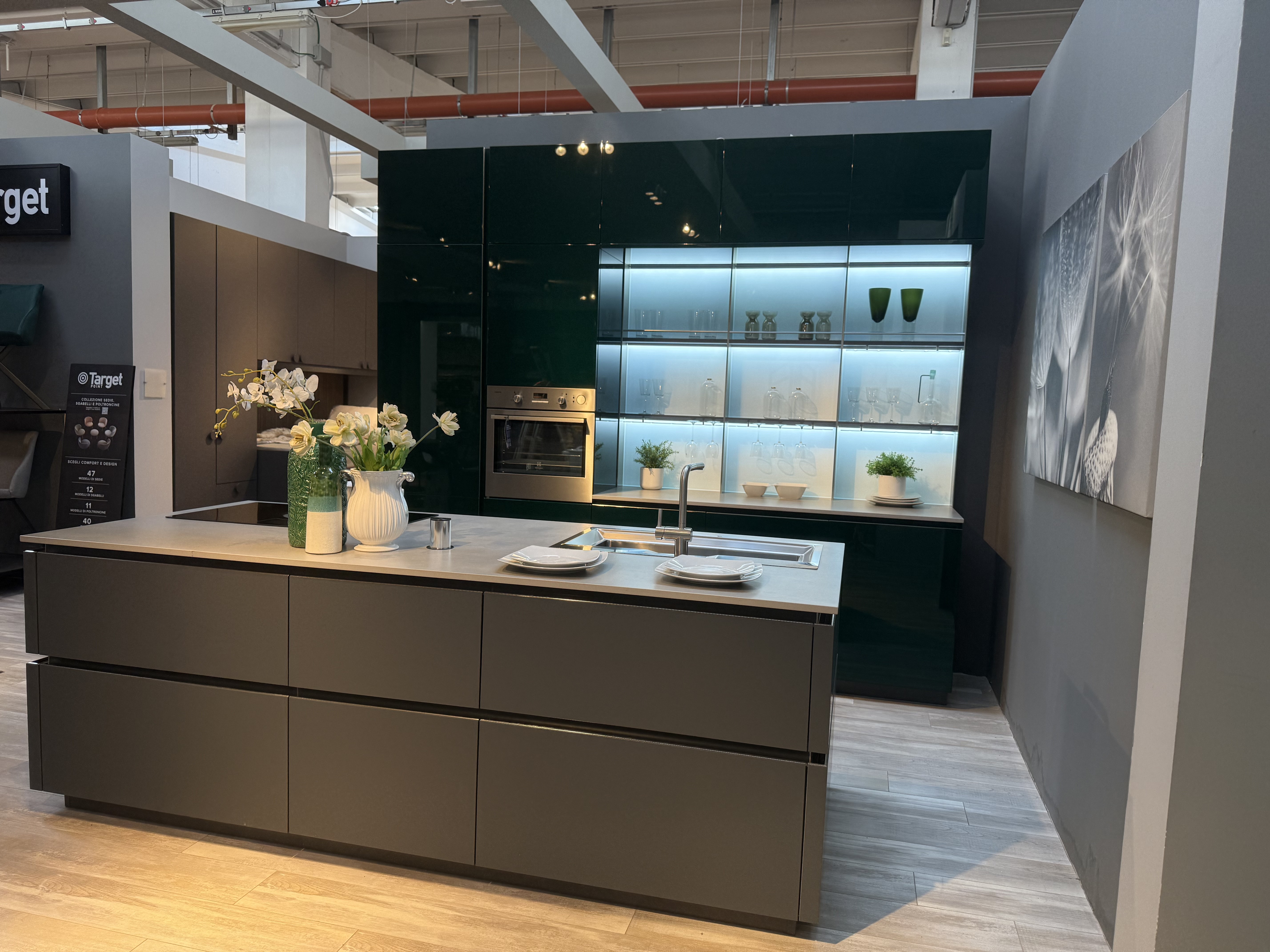 Cucina Lounge con isola prezzo affare - Image