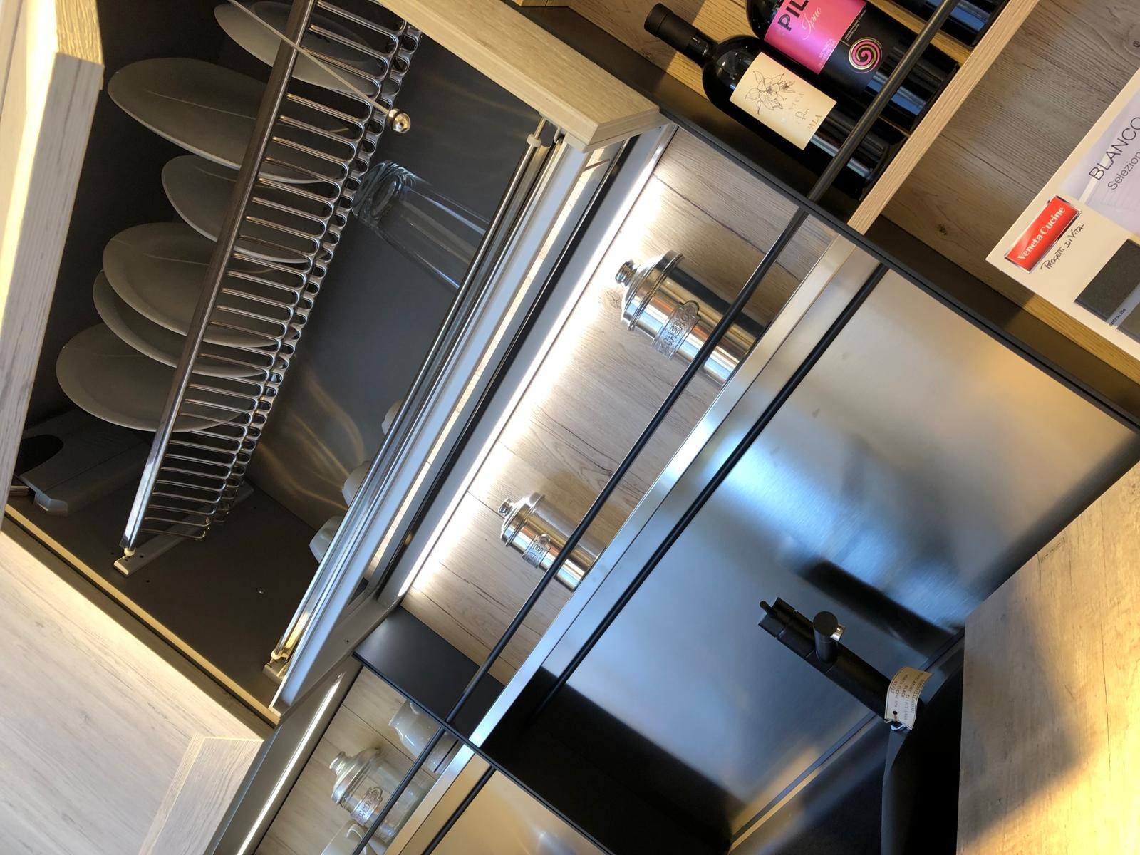 CUCINA COMPLETA START CON MANIGLIONE (INDUSTRIAL) - Image