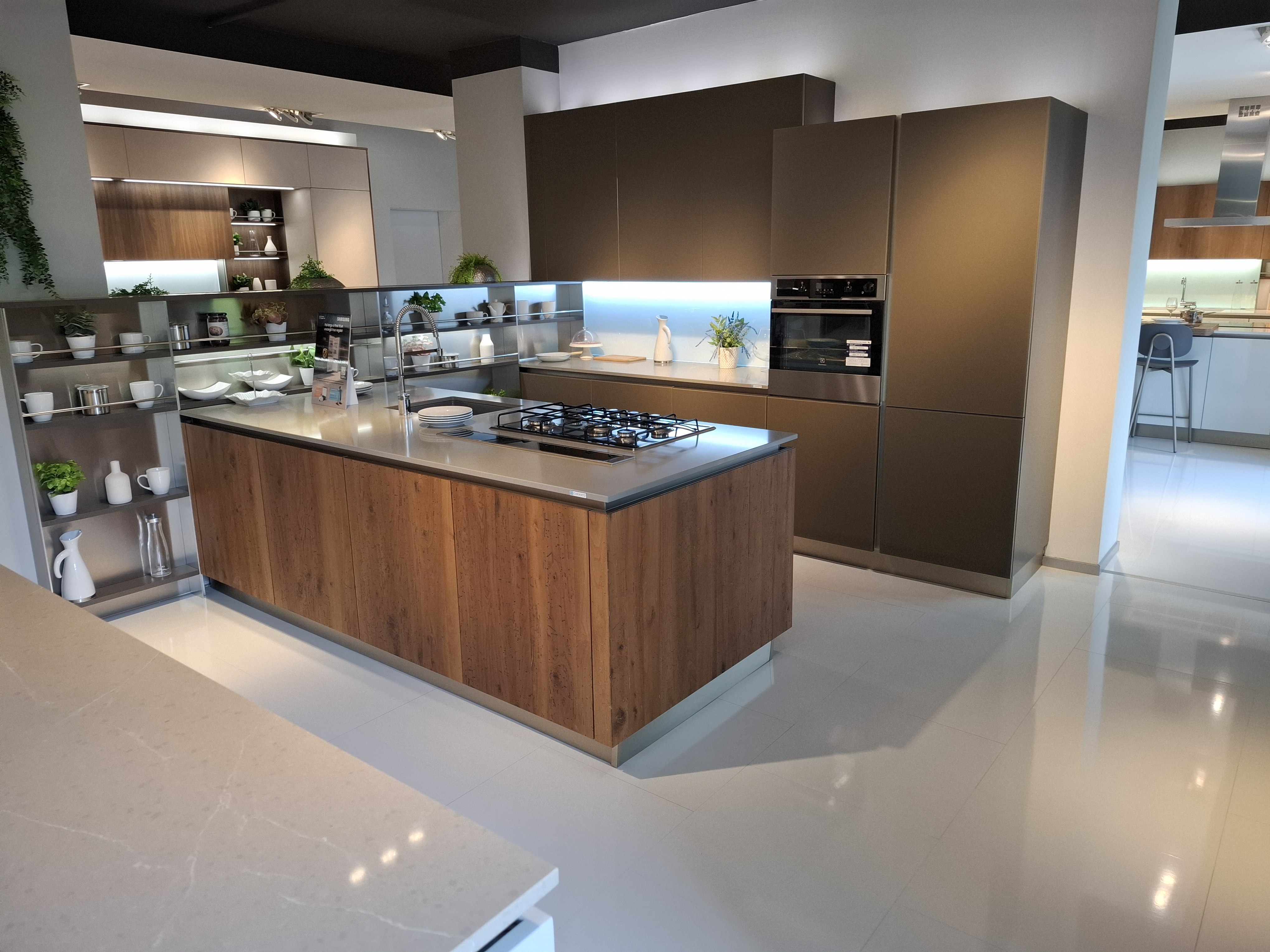 RI-FLEX  MARRON OLIVA OPACO E LEGNO - Image