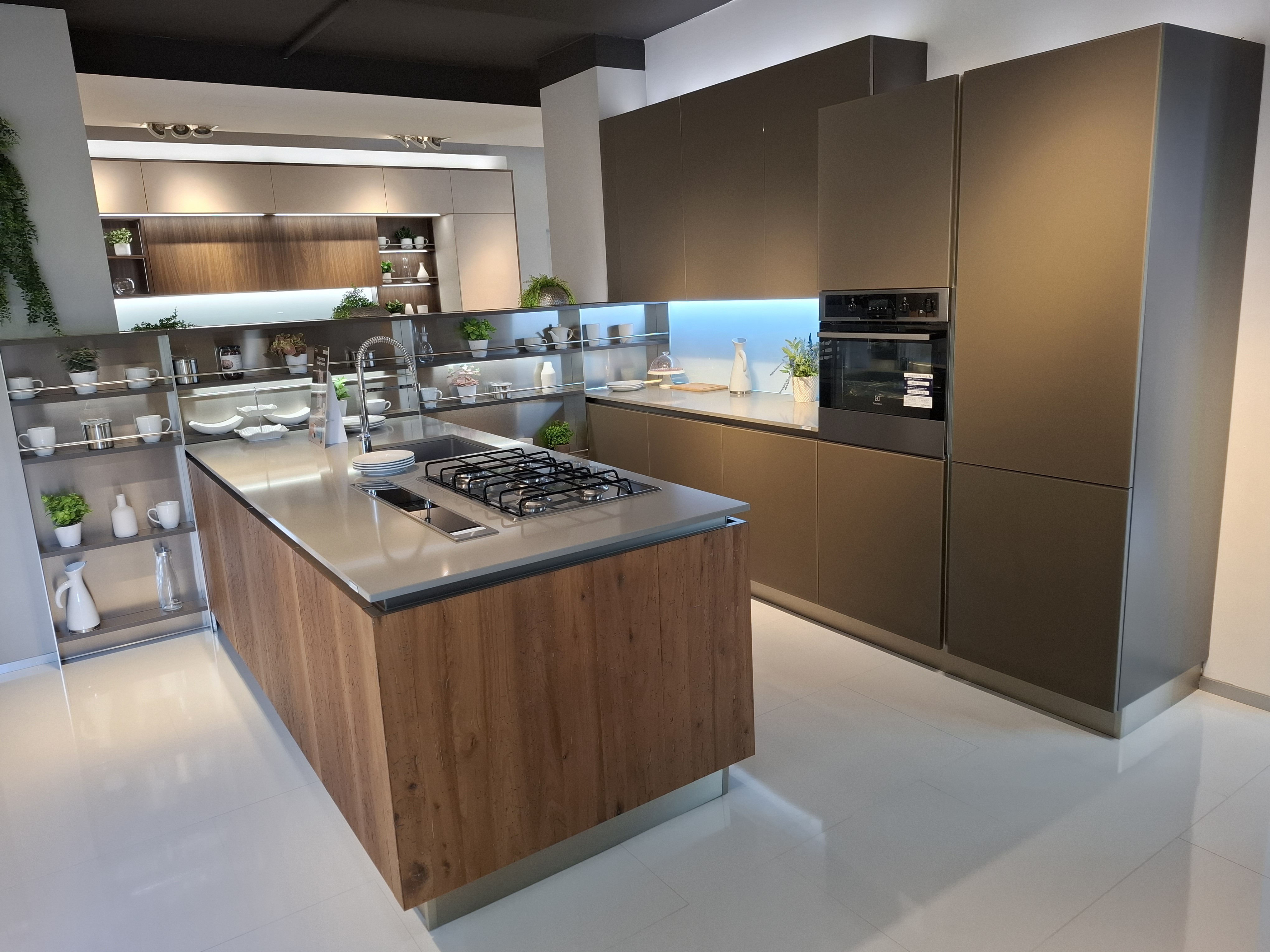 RI-FLEX  MARRON OLIVA OPACO E LEGNO - Image