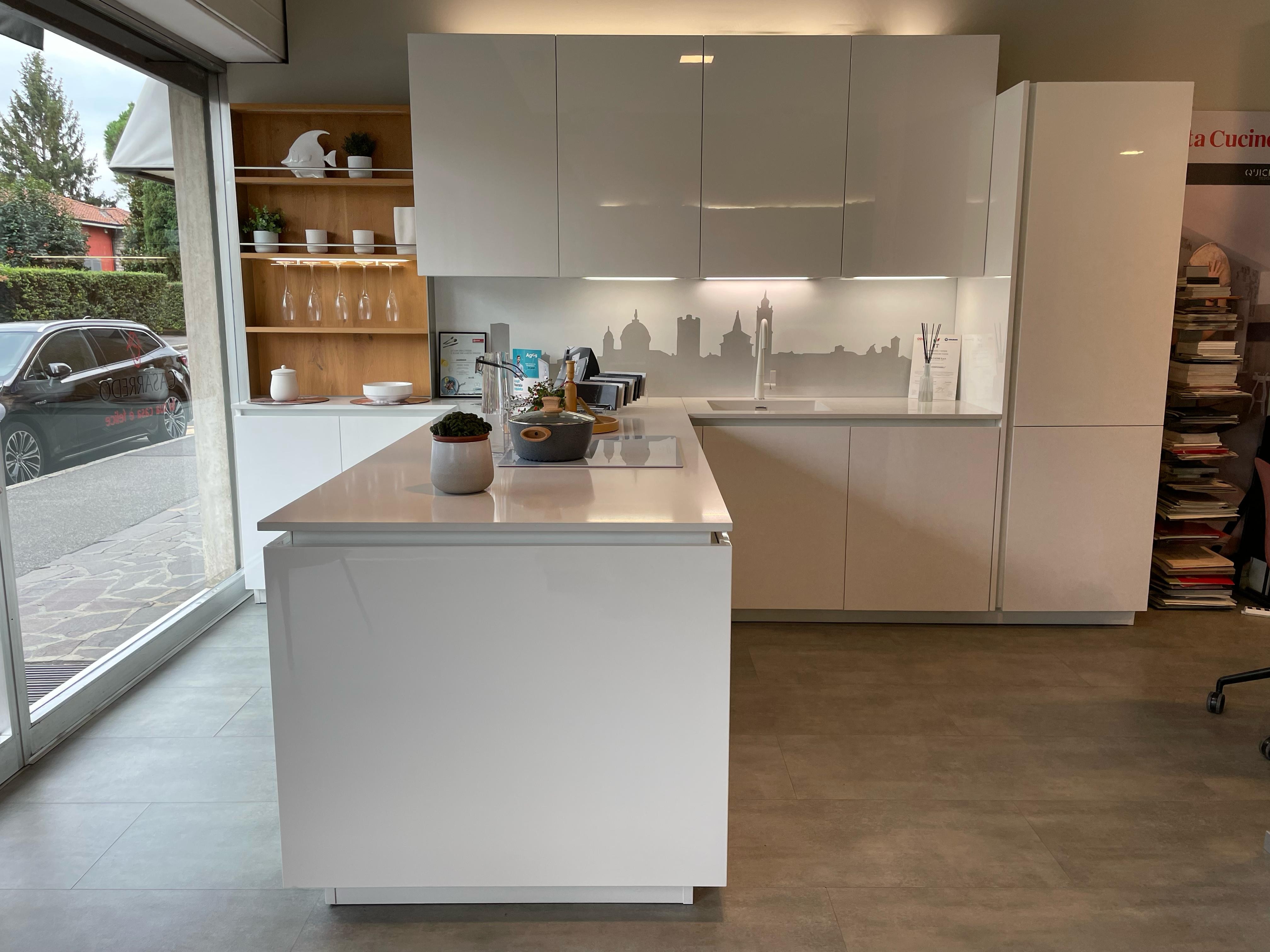 LOUNGE BIANCO PURO LACCATO LUCIDO - Image