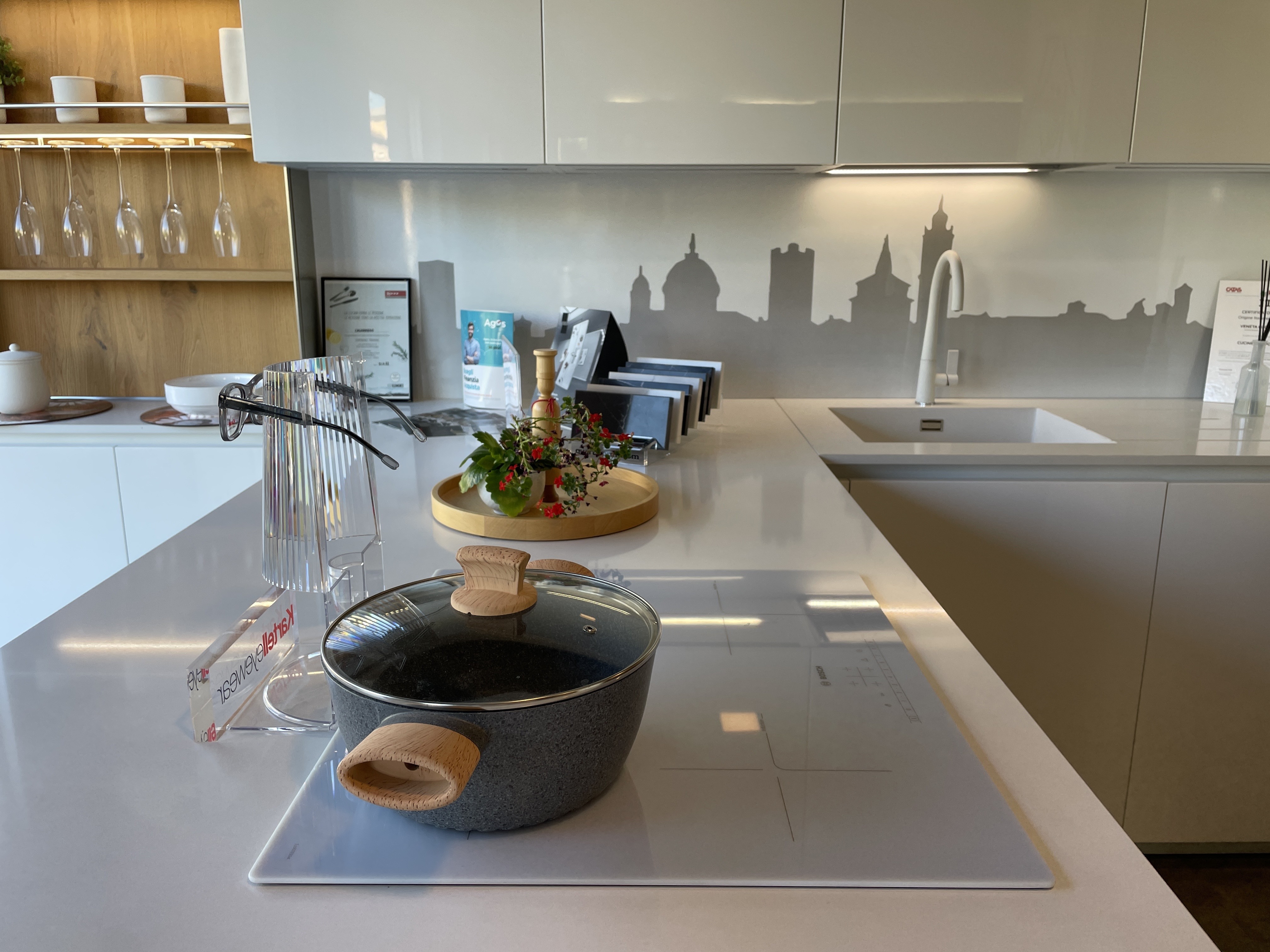 LOUNGE BIANCO PURO LACCATO LUCIDO - Image