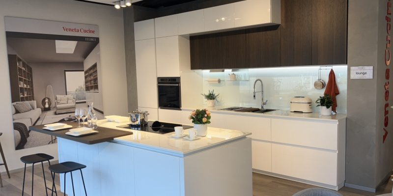 Mod. Lounge laccata lucida - bianca - Image