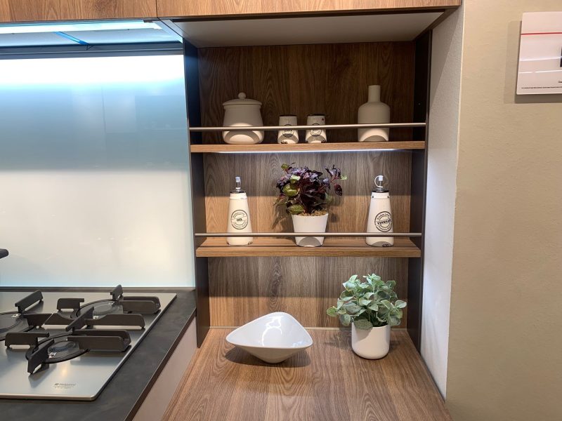 Cucina ad angolo con snack modello START TIME PRESA - Image