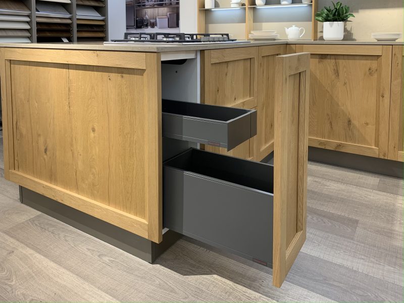 Cucina con penisola modello MILANO - Image