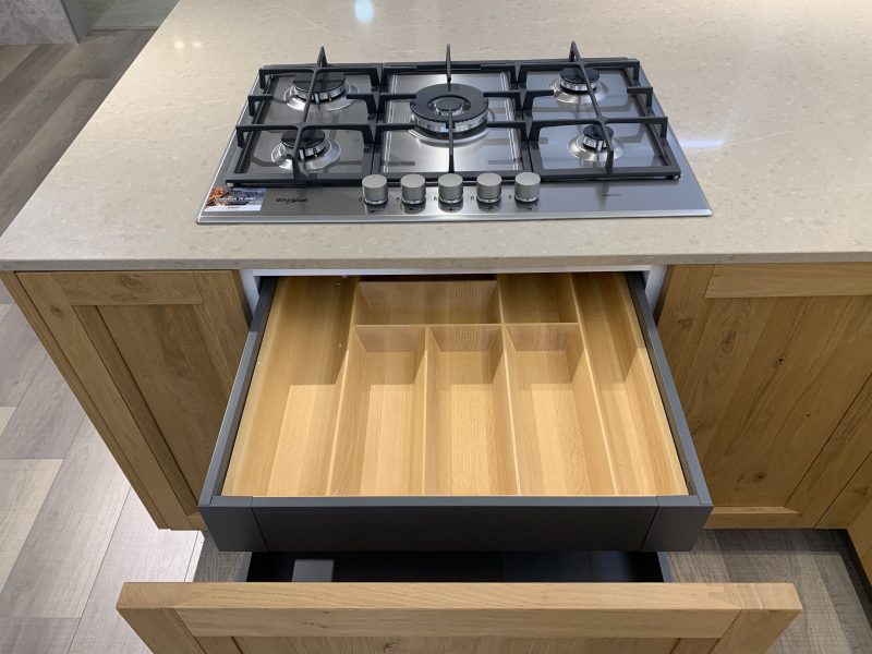 Cucina con penisola modello MILANO - Image