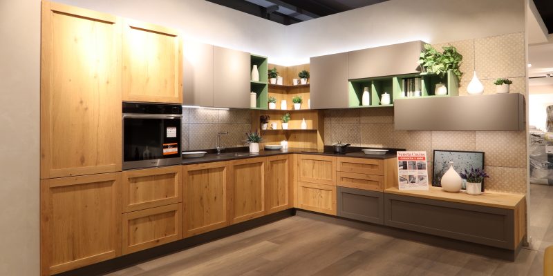Cucina Milano rovere nodoso chiaro - Image