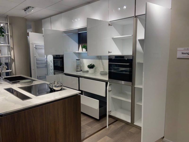 Cucina con isola modello LOUNGE-BIANCA - Image