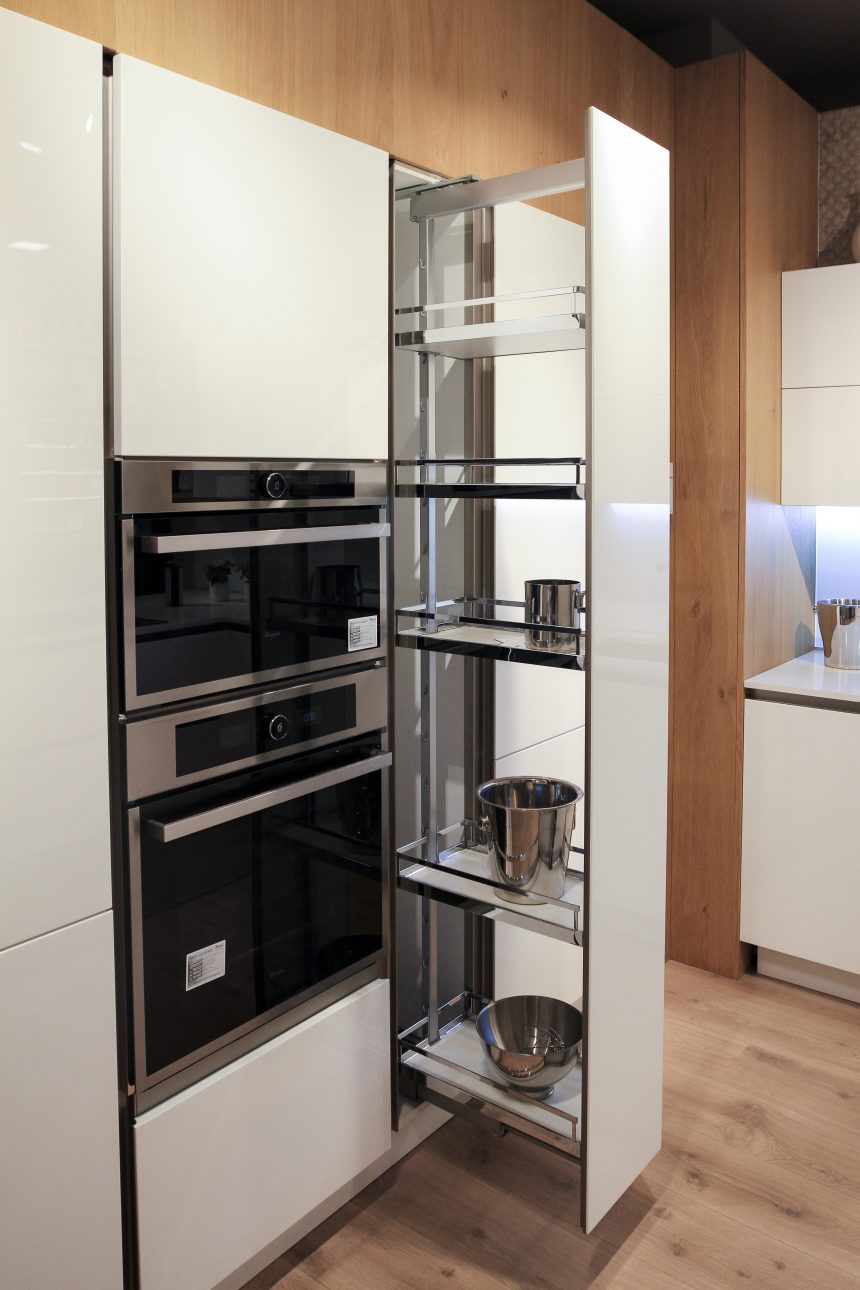 VENETA CUCINE OYSTER PRO BIANCO PURO LUCIDO - Image