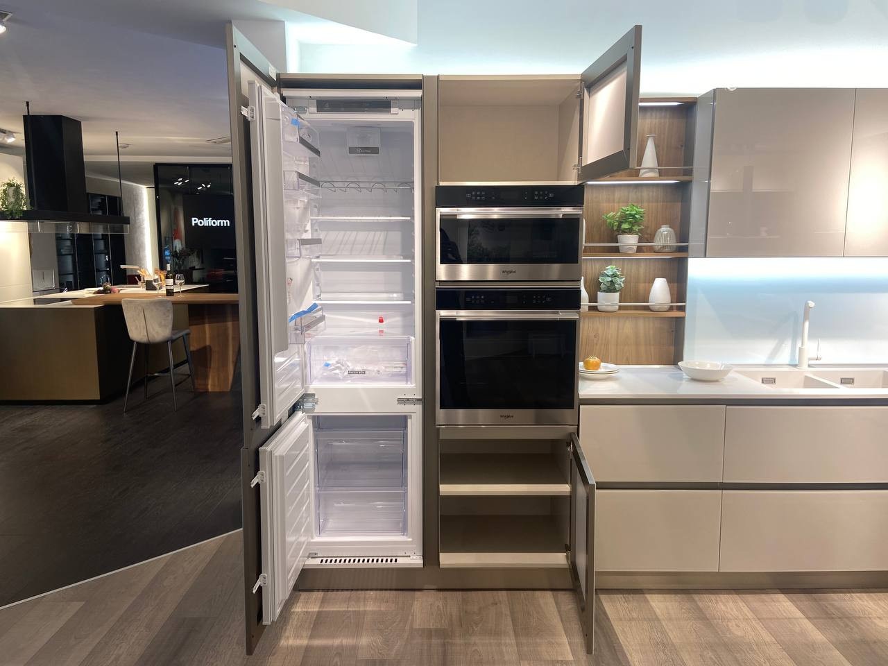 Cucina con penisola modello RIFLEX - Image