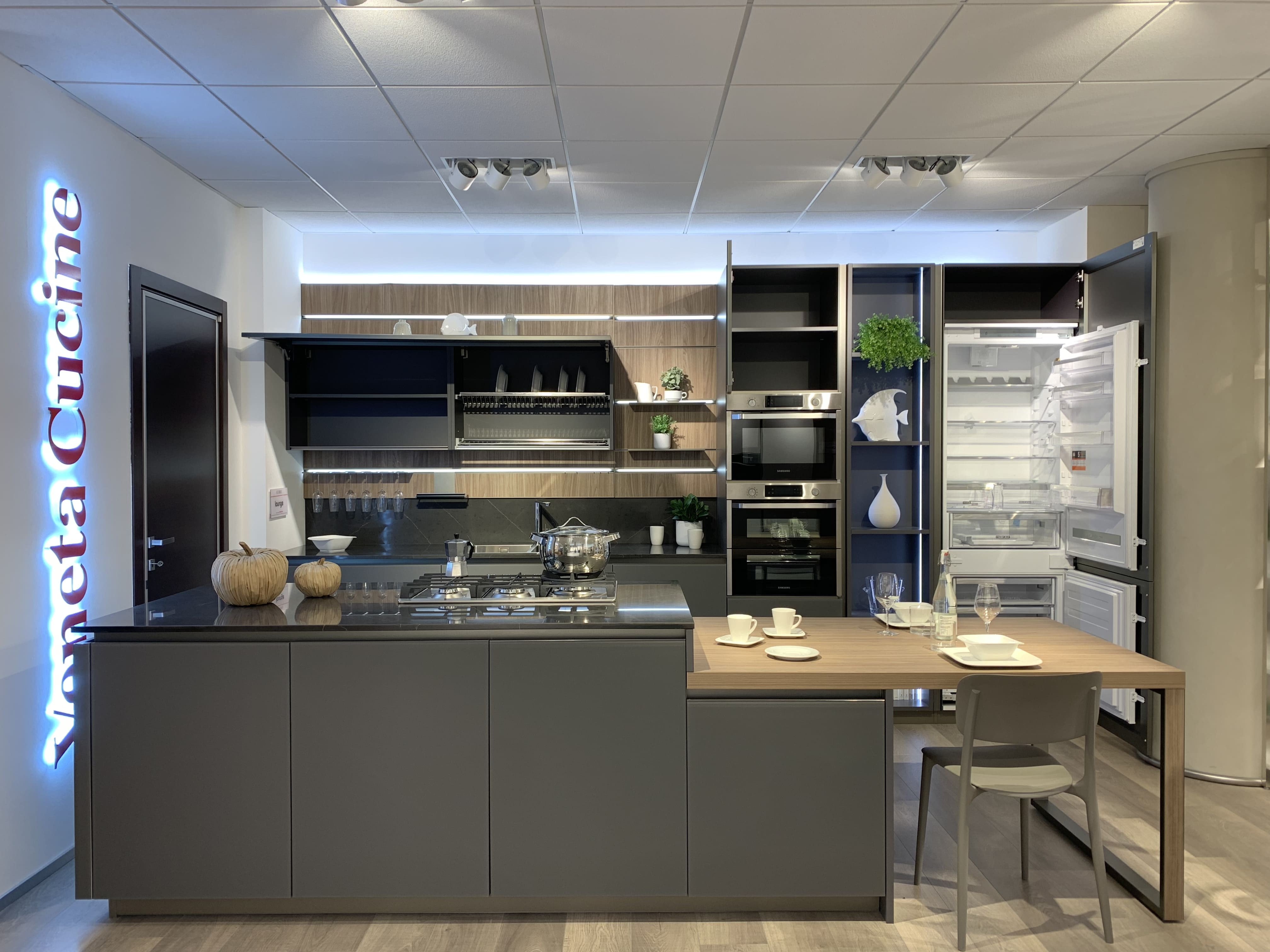 Cucina con isola modello Lounge - Image