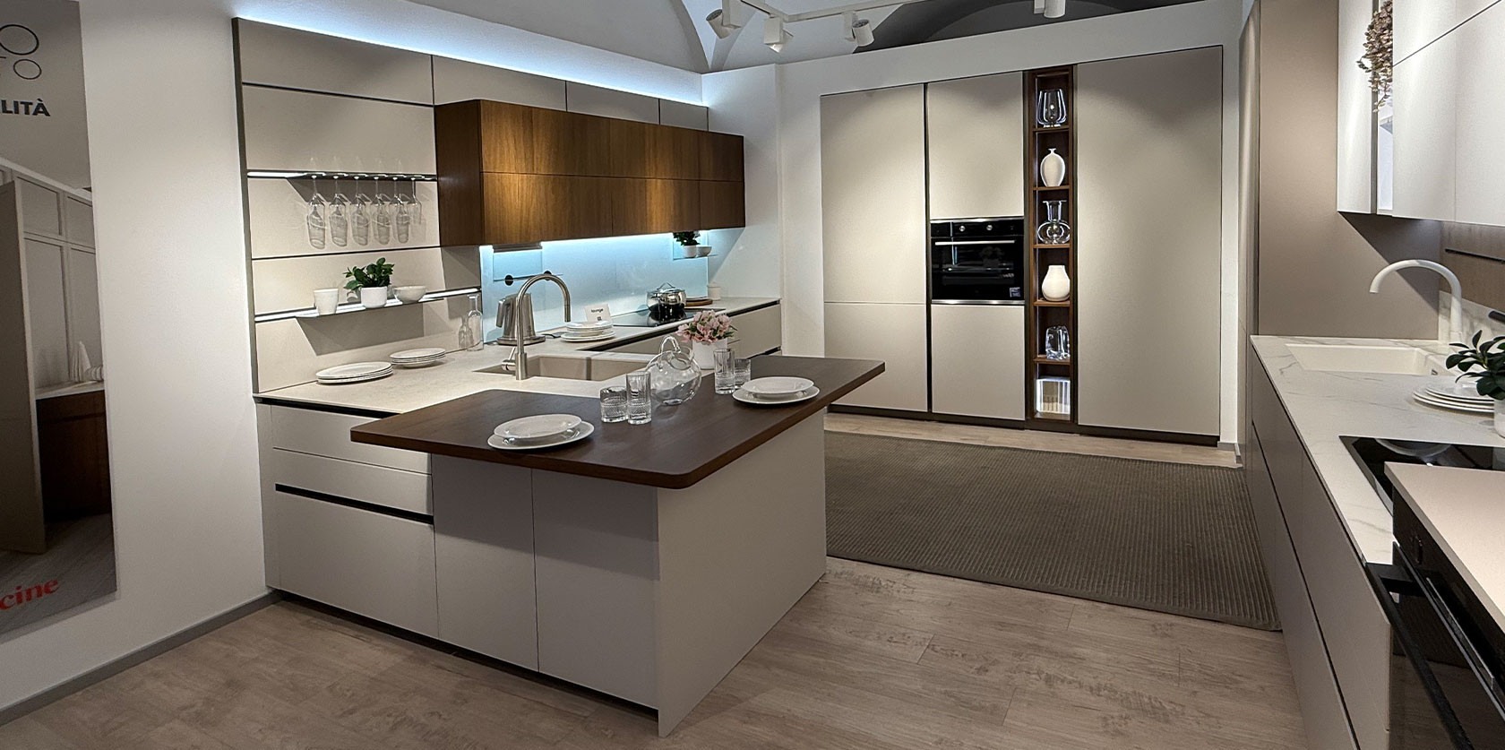 Cucina con penisola Lounge - Image