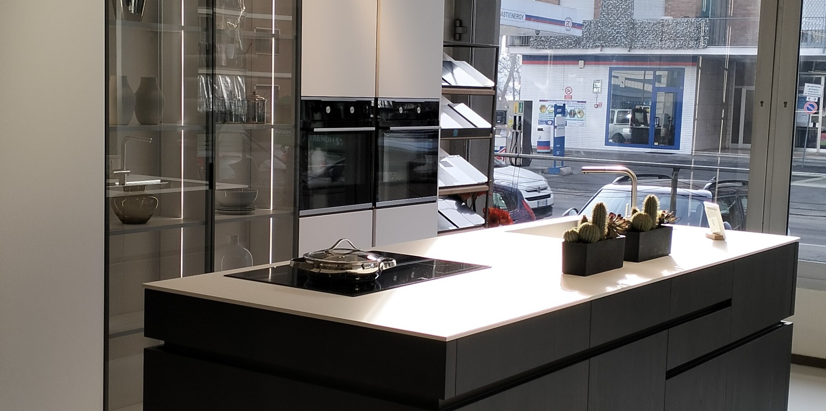 ICONICA FRASSINO SCURO E BIANCO SOFT - Image