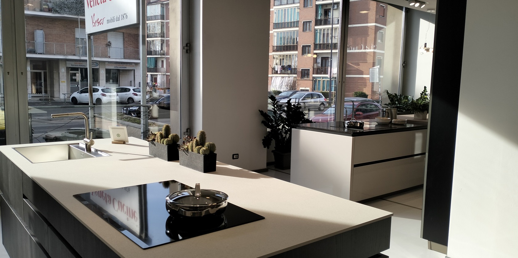 ICONICA FRASSINO SCURO E BIANCO SOFT - Image