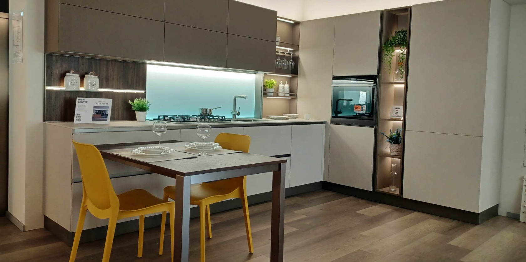 Mod. Start J - graffiato sabbia e cacao soft - Image