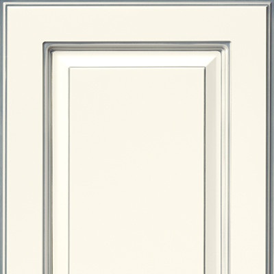 Bianco profilo Argento Laccato Opaco  (1SA)