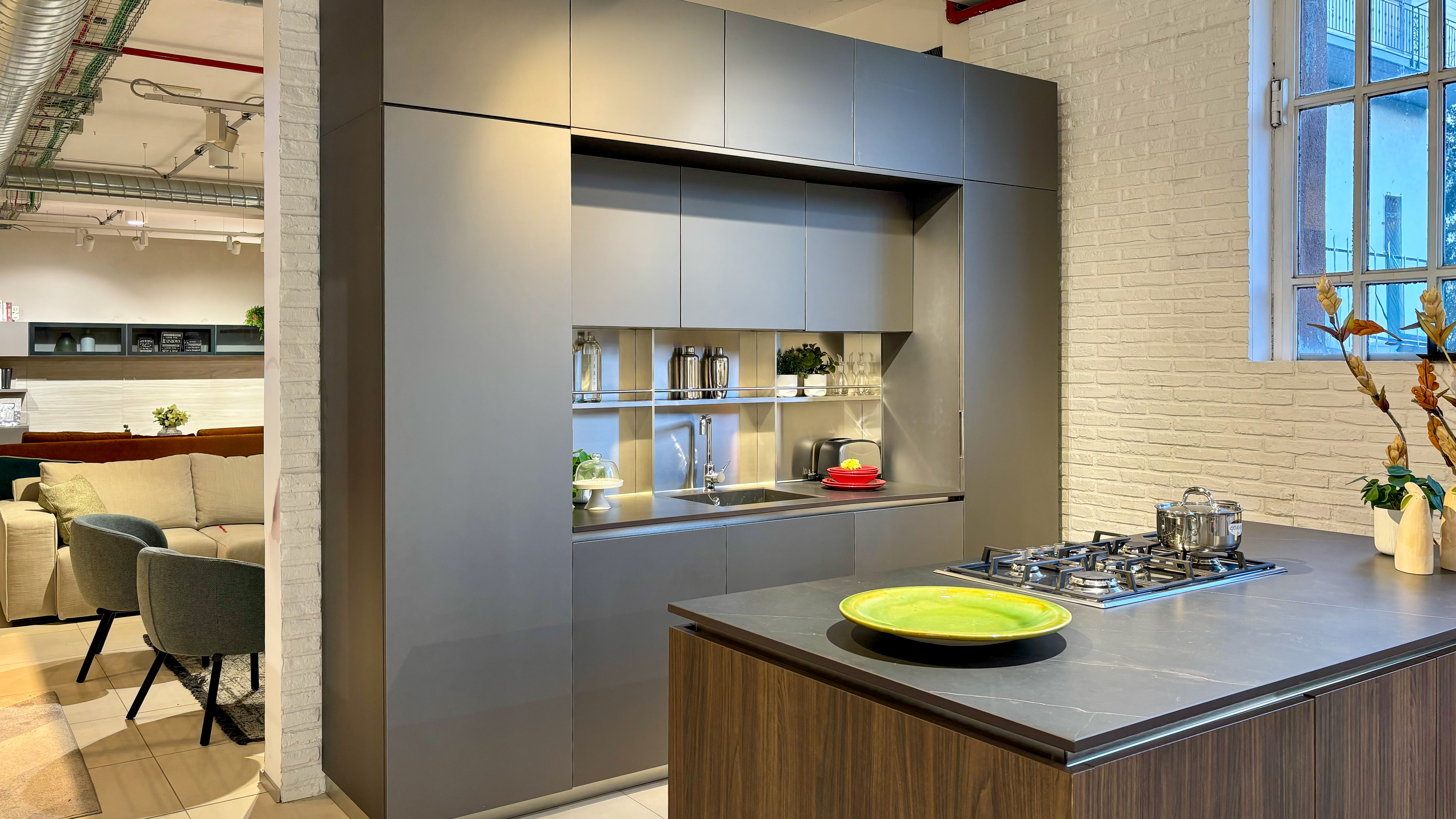 Lounge grigio metallo - Image