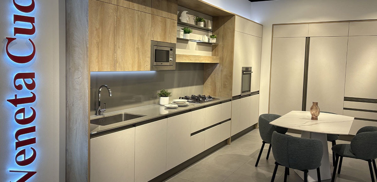 Cucina Start Time Presa con colonne lavanderia - Image