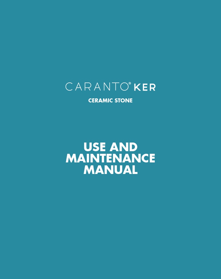 Venetacucine caranto ker manual EN