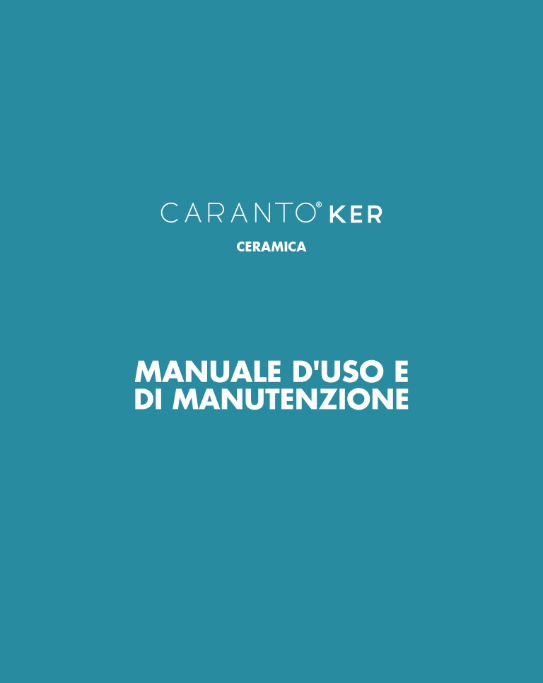 Venetacucine caranto ker manual IT