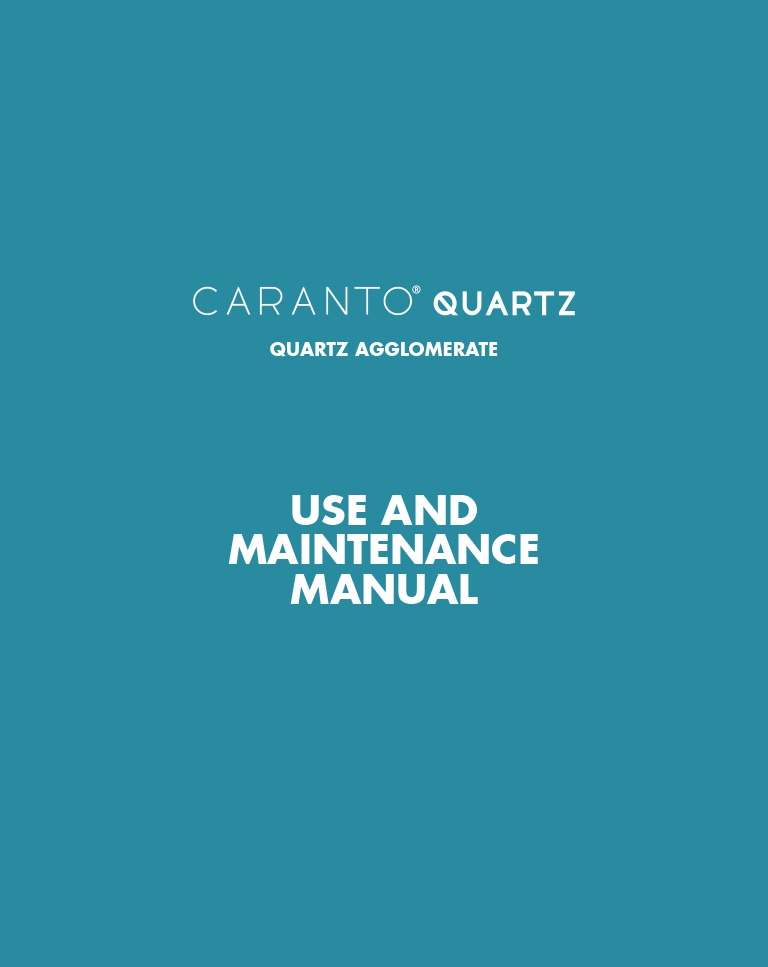 Venetacucine caranto quartz manual EN