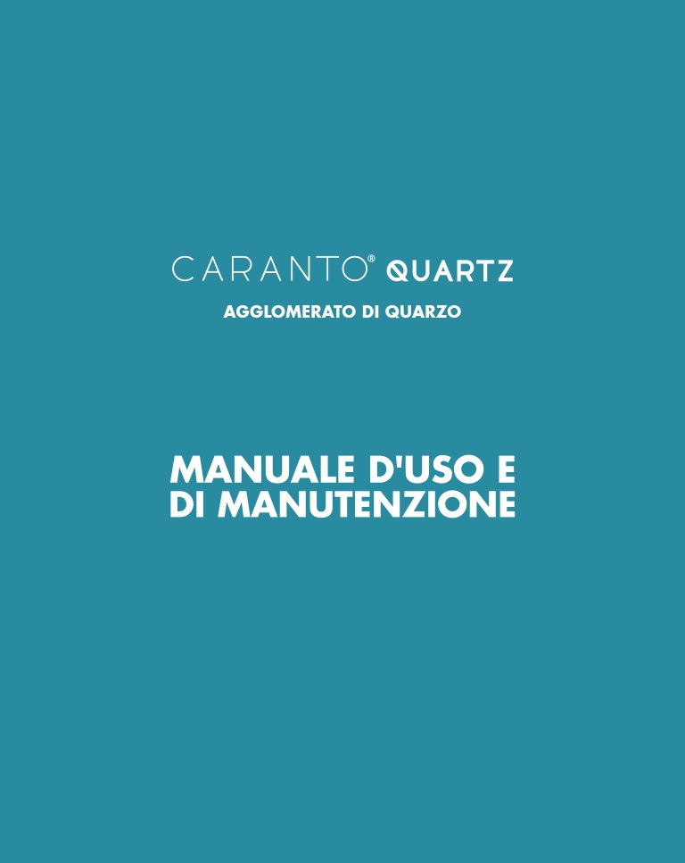 Venetacucine caranto quartz manual IT