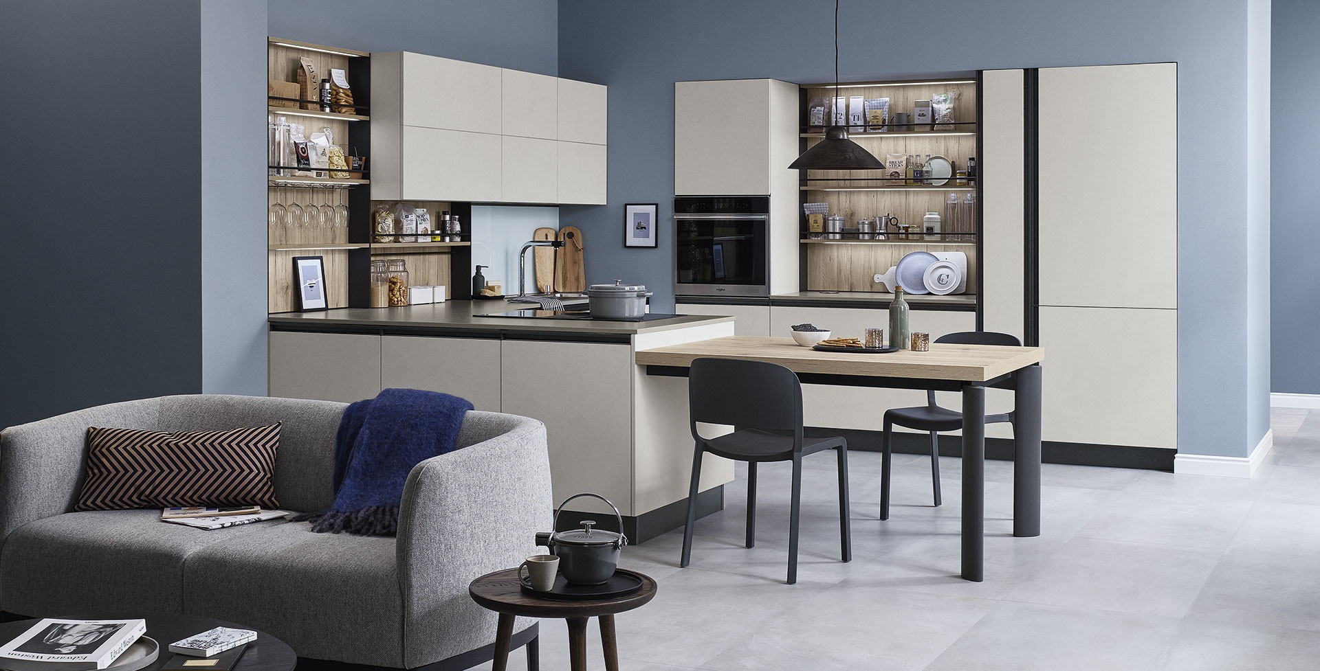 Veneta Cucine - Start Time Presa Colorboard Graffiato Chiaro