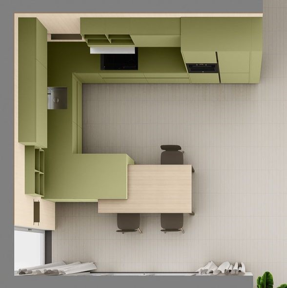 How and when to choose a kitchen with peninsula