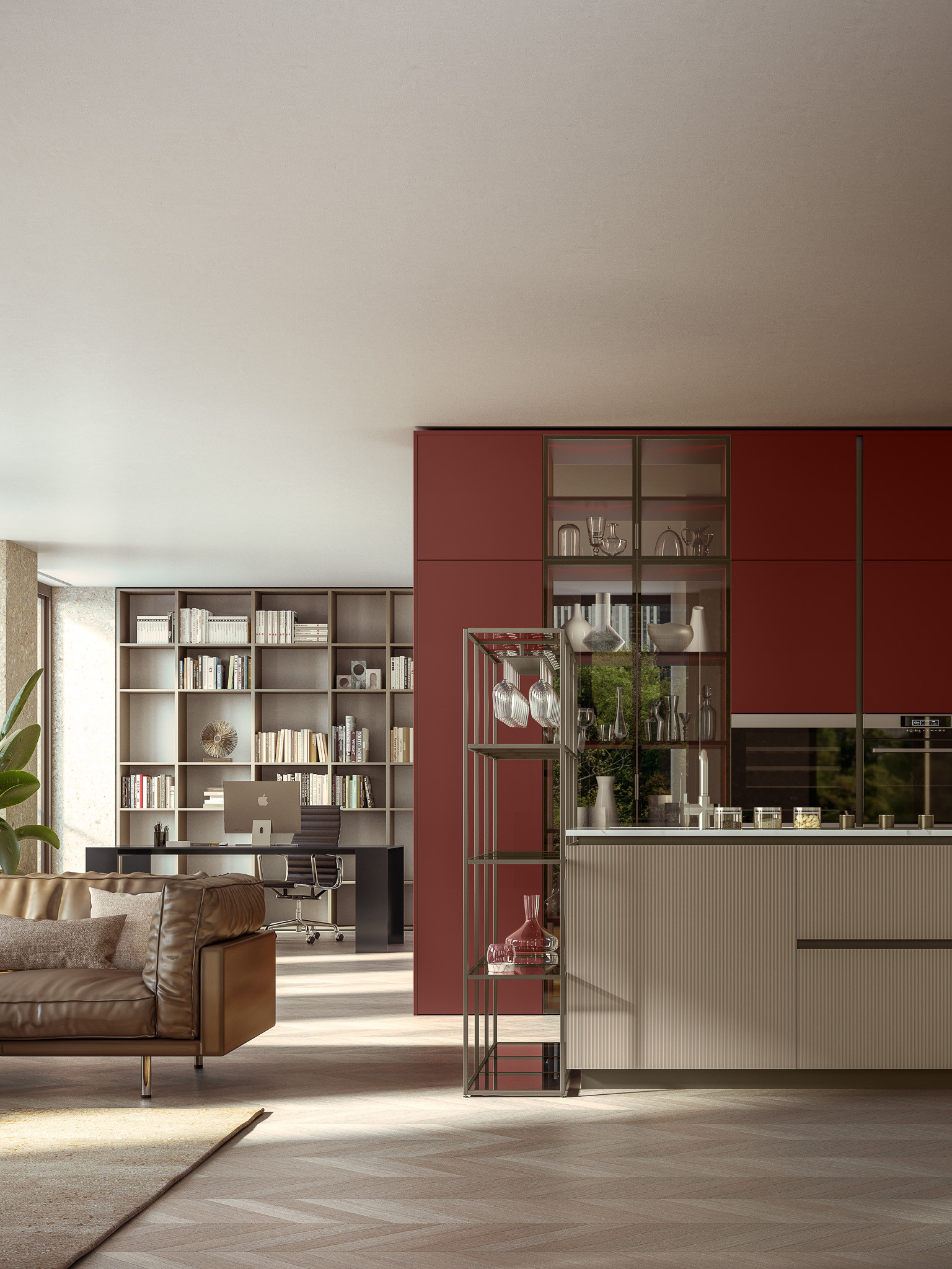 1. Maintaining a lacquer kitchen: avoid sunlight