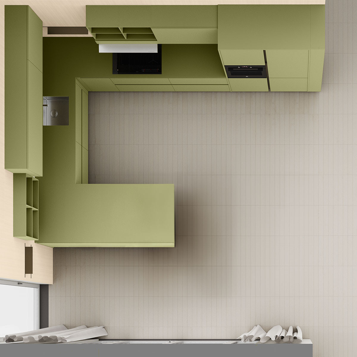 1. Choose the right products to clean a laminate worktop