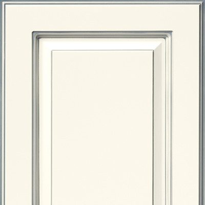 Bianco profilo Argento Laccato Opaco  (1SA)