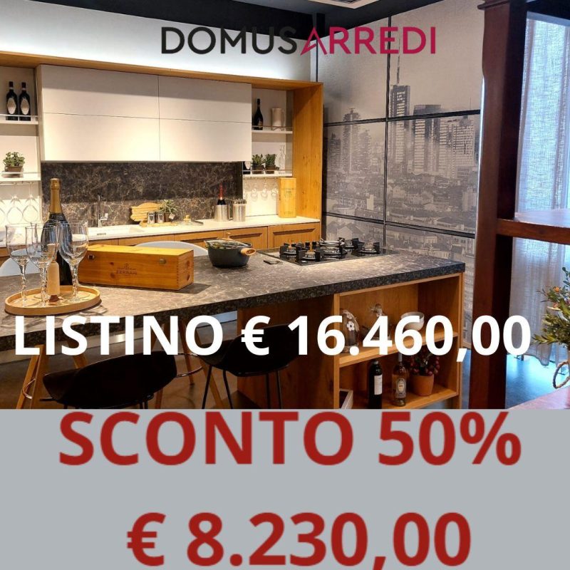 VENETA CUCINE MODELLO MILANO SCONTO 50% - Image