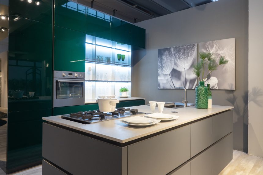 CUCINA LOUNGE CON ISOLA PREZZO AFFARE - Image